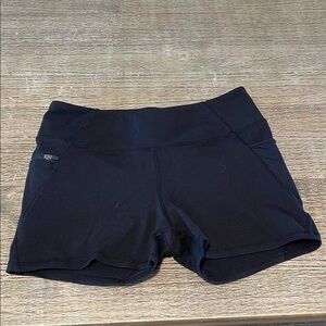 KYODAN Black Athletic‎ Shorts with Stretchy Fabric Size S